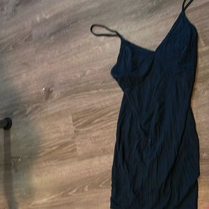 Greenish blue dress